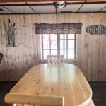 Cabin 5 - A Frame Dining area at R&D Resort